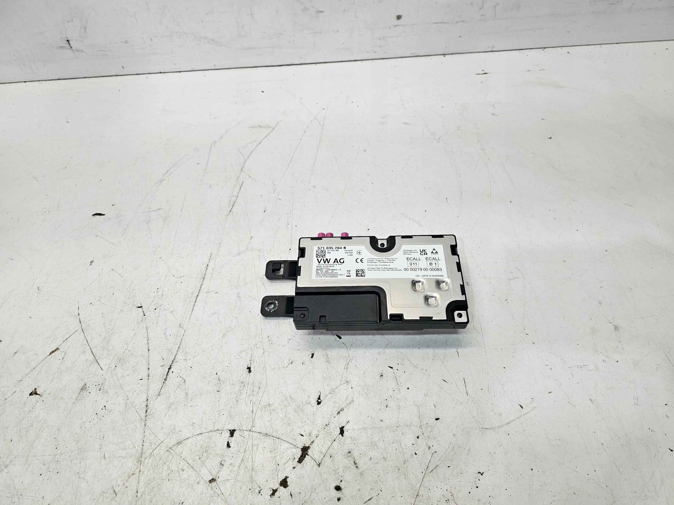 control unit module USLUG ONLINE AUDI A3 8Y VW SEAT SKODA 571035284B