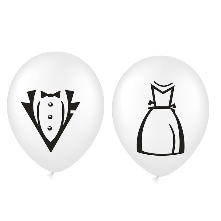 

Balony na ślub wesele 12cali 14szt Zestaw balonów