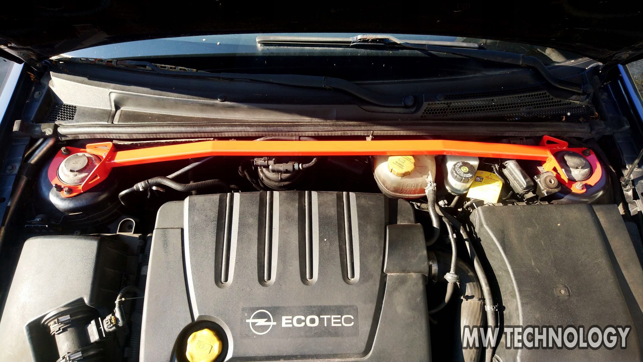 Rozporka kielichow przednia Opel Vectra C Installation side front
