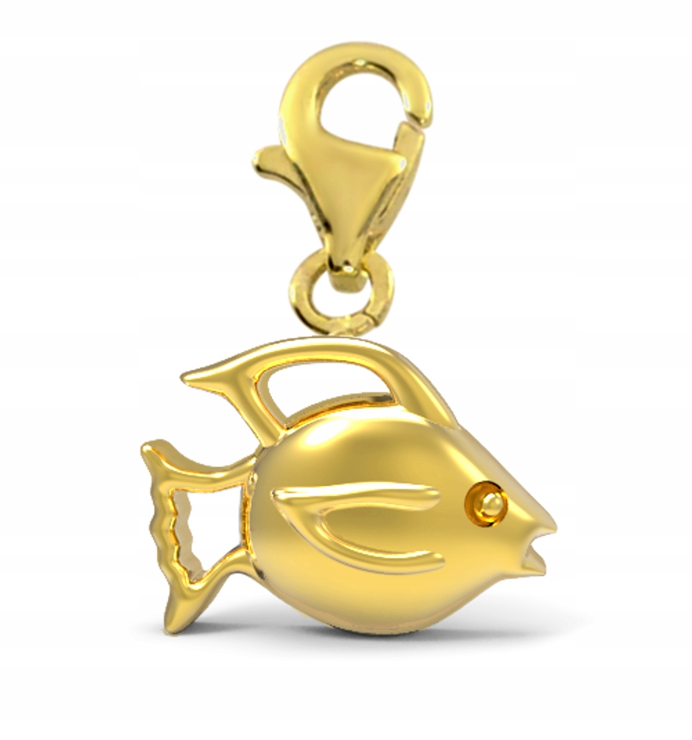 Zlatý Přívěsek Ryba Zlato 585