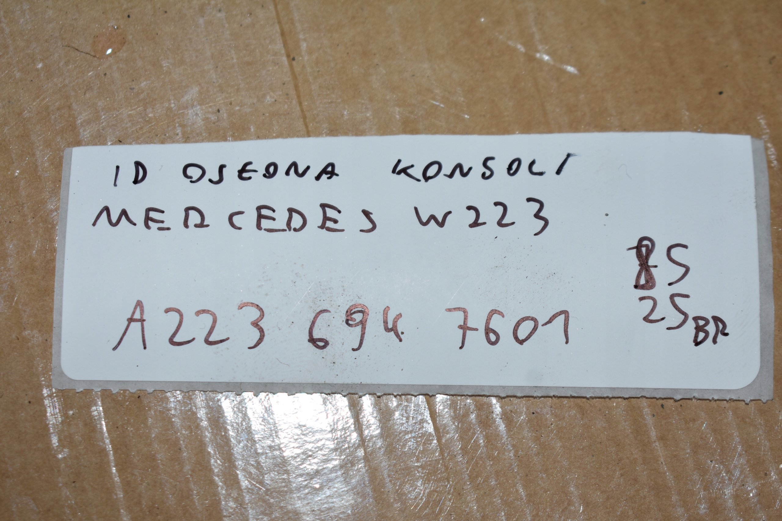 IDEALNA Blende Abdeckung konsole MERCEDES W223 1