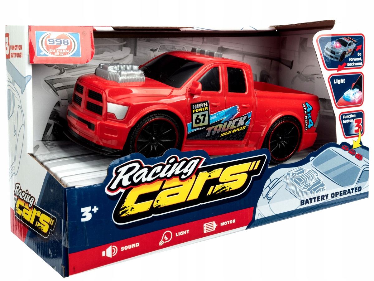 Samochód Truck Terenowy Światło Dźwięk Marka QULKI