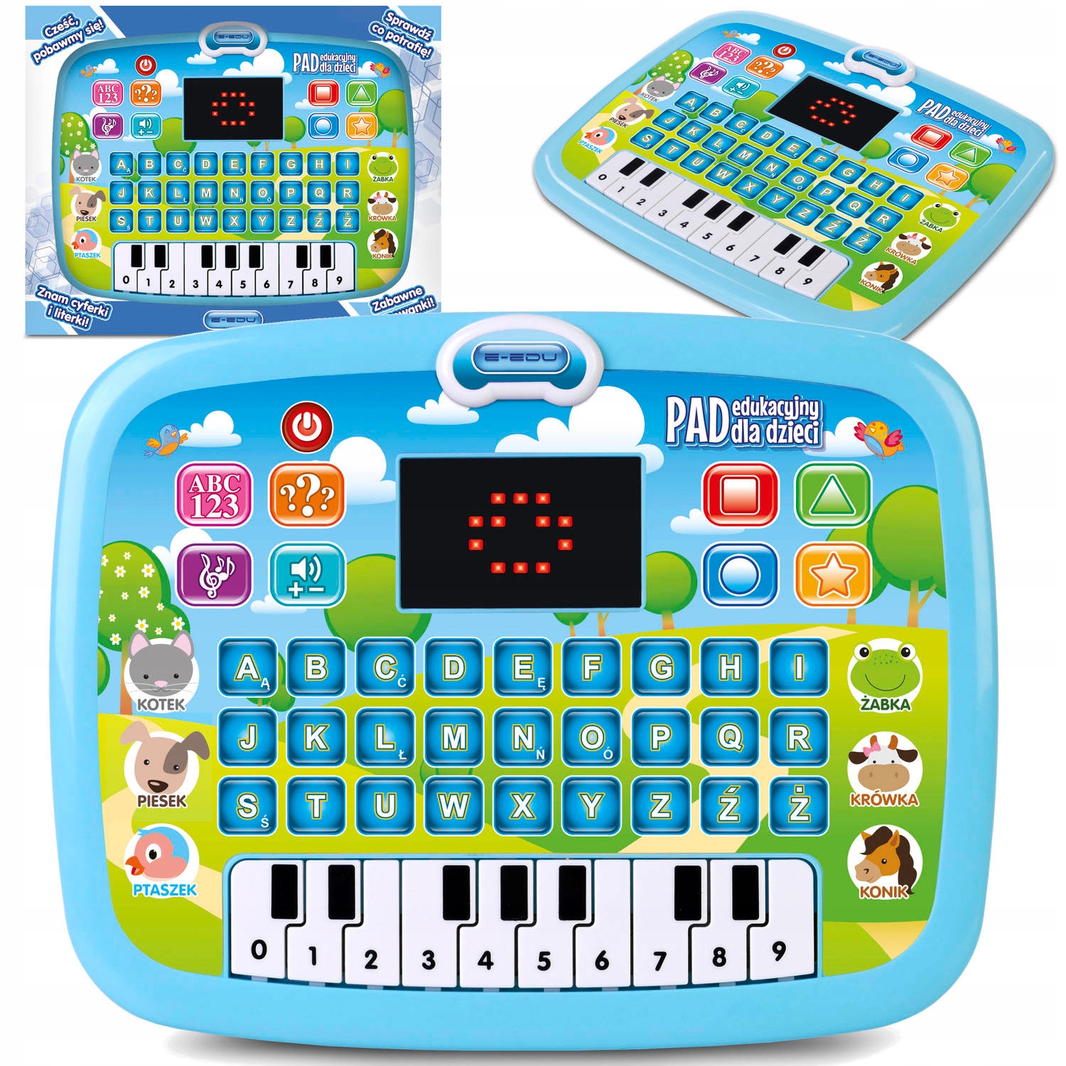 

Laptop Tablet Edukacyjny Dotykowy dzieci LCD Pl