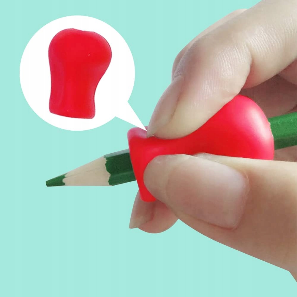 SILIKONOWE UCHWYTY DO DŁUGOPISÓW POMOC W PISANIU Marka inna