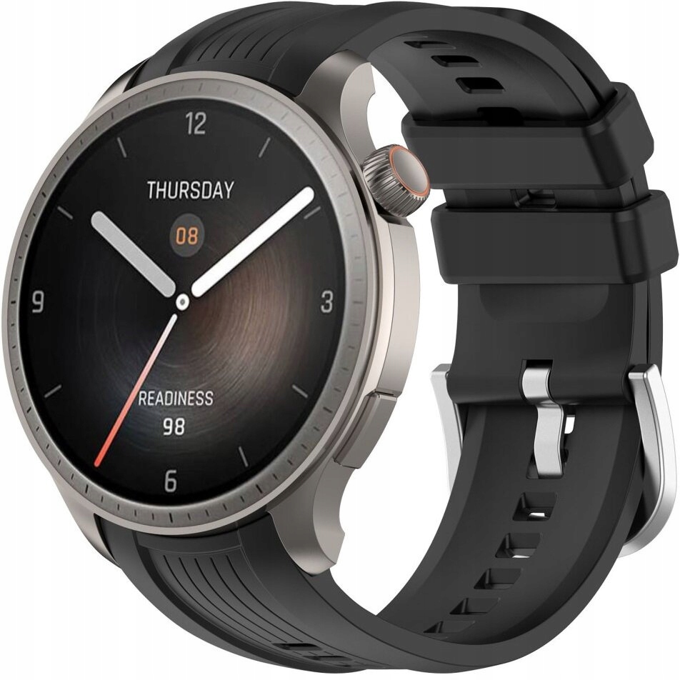 Pasek Silikonowy Opaska Do Amazfit Balance Bransoleta Miękki