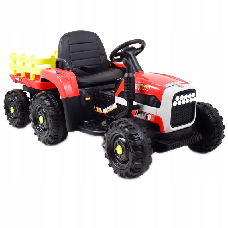 Traktor Fast Na Akumulator Z Przyczepą, , PILOT/JC005
