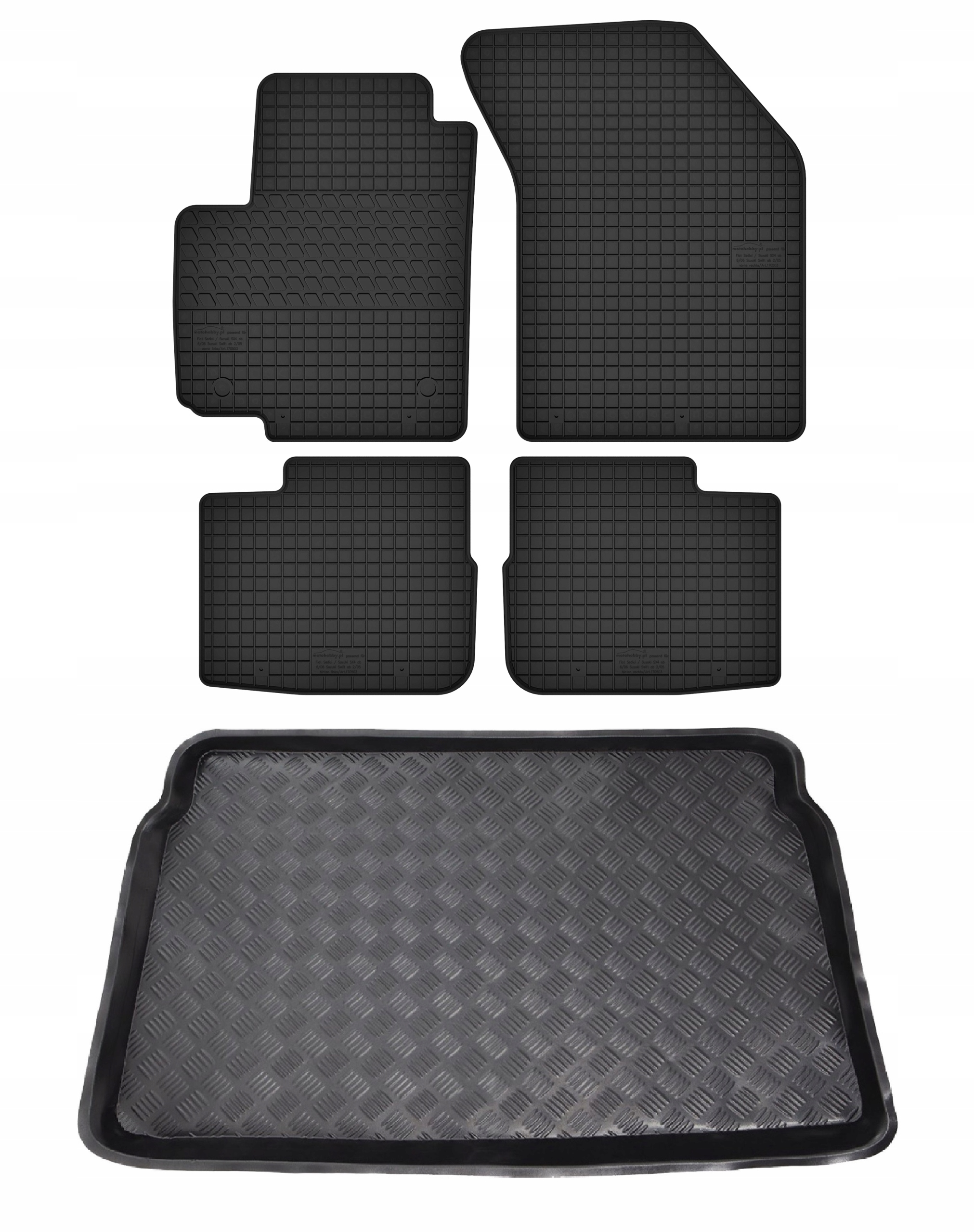 Koberce nosič pro: Fiat Sedici 4x4 Suzuki SX4 I 2006-2014 hatchback