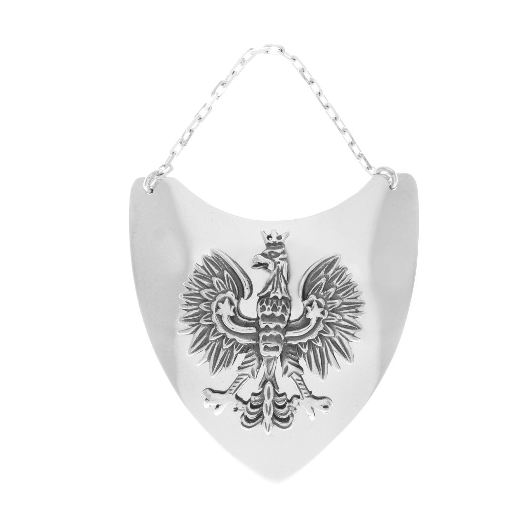 Ryngraf orel v koruně stříbro