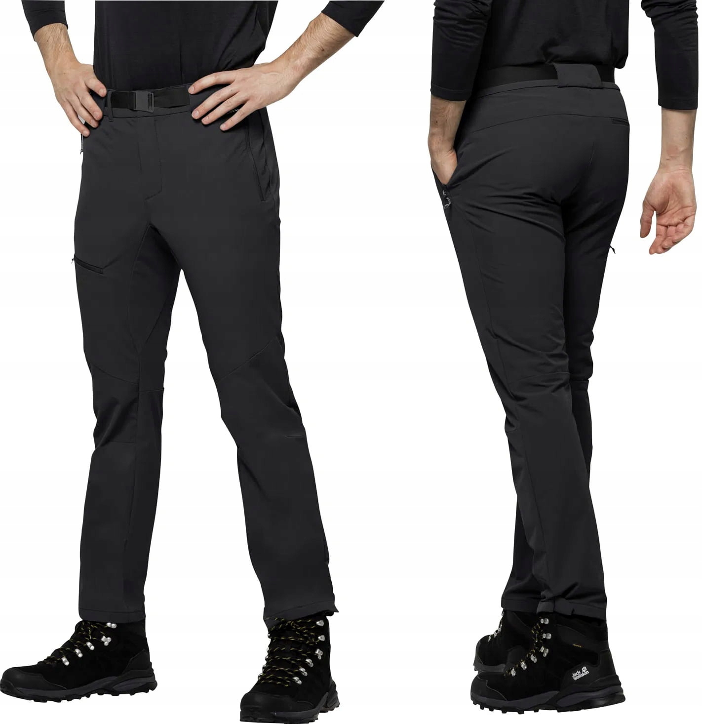 Jack Wolfskin Holdsteig Spodnie Trekkingowe Turystyczne Męskie Górskie 54