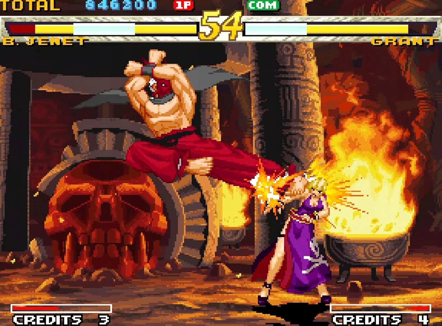 Garou Mark of the Wolves (NEOGEO AES+)
