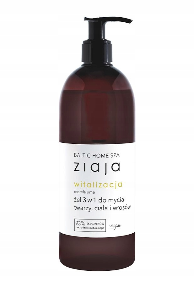 

Ziaja baltic home spa witalizacja żel 3 w 1