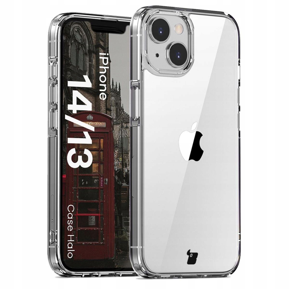 Bizon Halo do iPhone 14 / 13 Przezroczyste