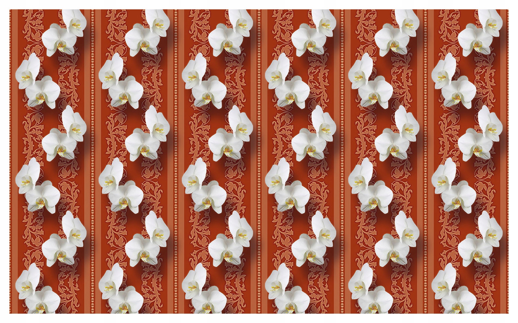 Fototapeta vlies Orchidea elegancia Kvetinový vzor pokoj 350x250 lepidlo