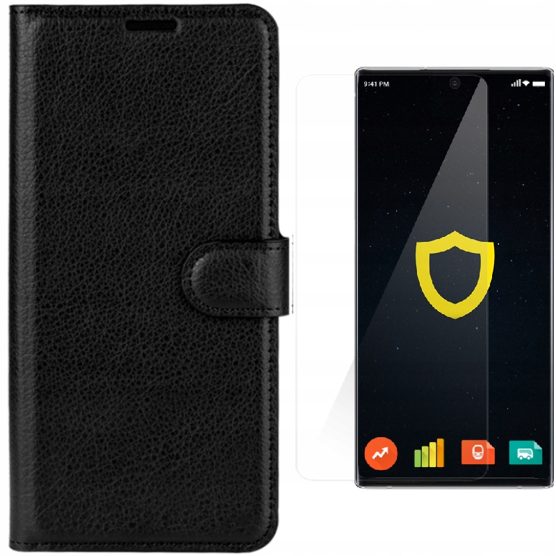 

Litchi Etui Skórzane Portfel Do Galaxy Note 10+