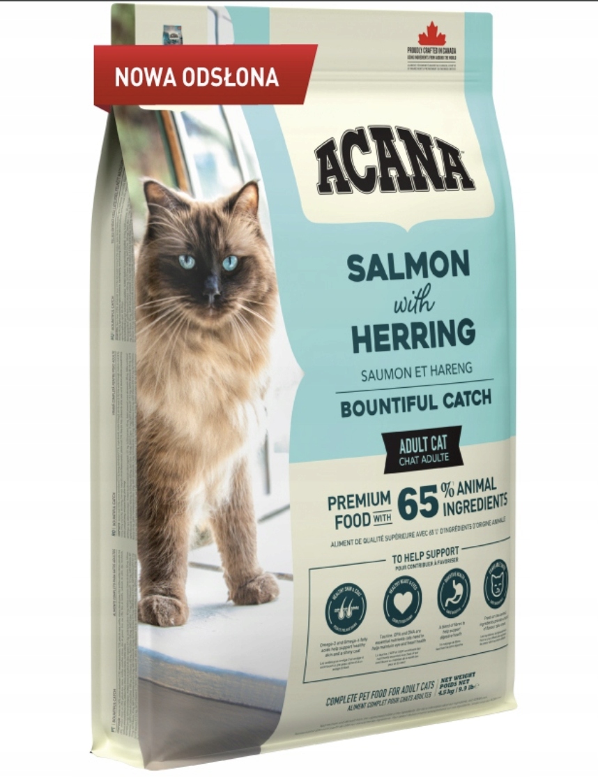 Acana Karma sucha dla kota z łososiem 4,5 kg