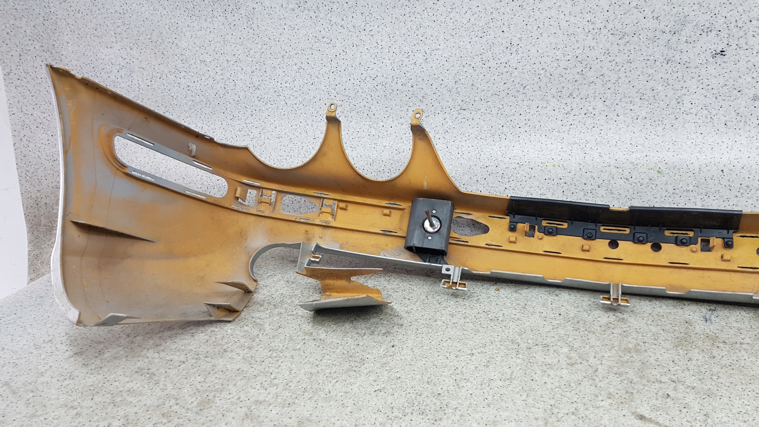MERCEDES CLK W208 AMG damaged bumper front 3594