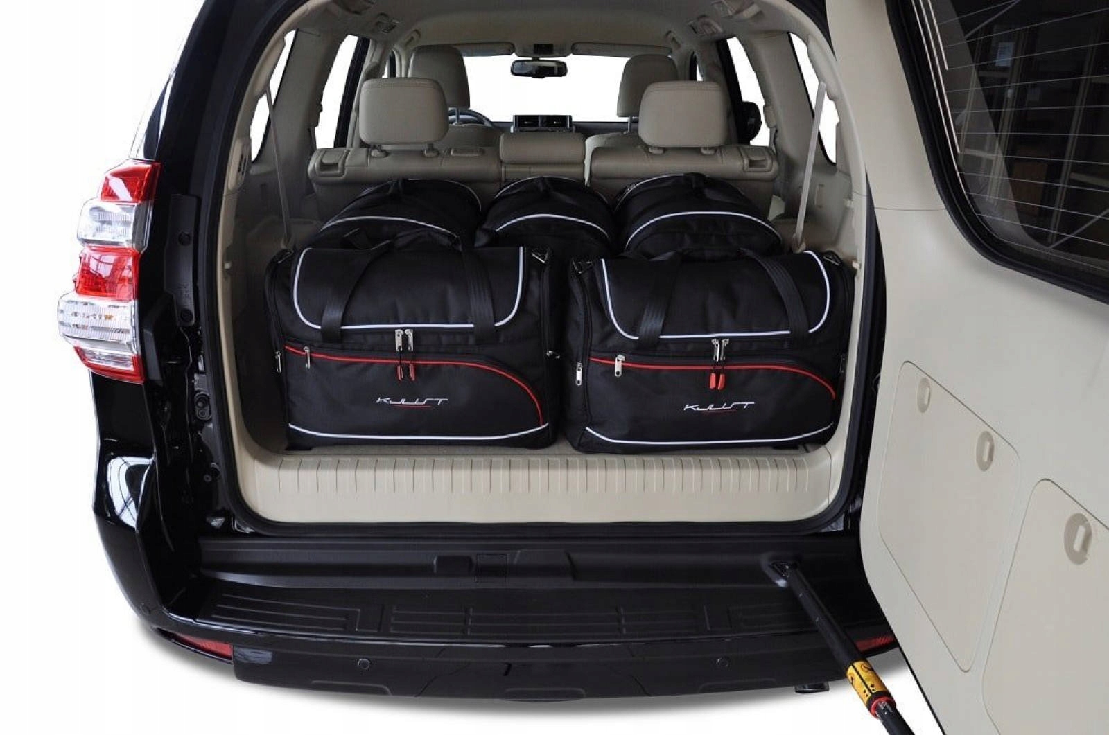 J&j Automotive Sada 5ks cestovných tašiek Aero pre Toyota Land Cruiser Mpv
