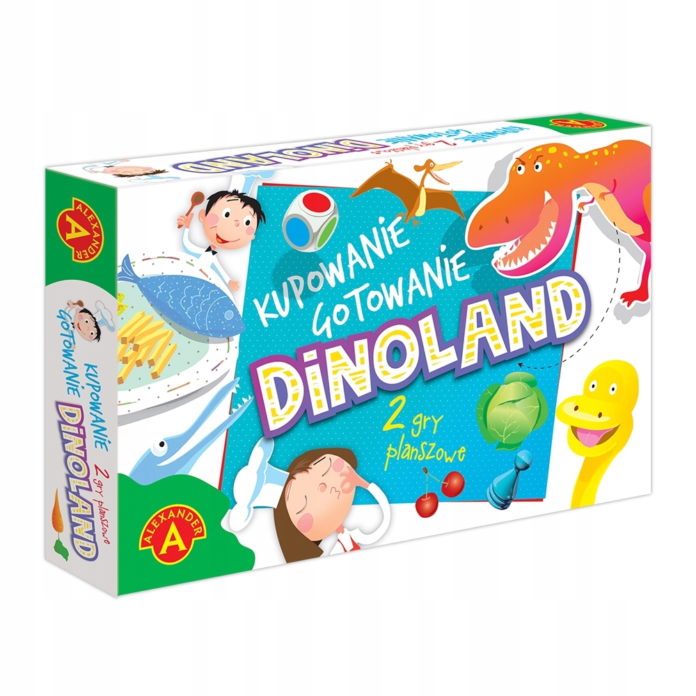 Gra planszowa Gry Planszowe Dinoland I Kupowanie Gotowanie Filipek