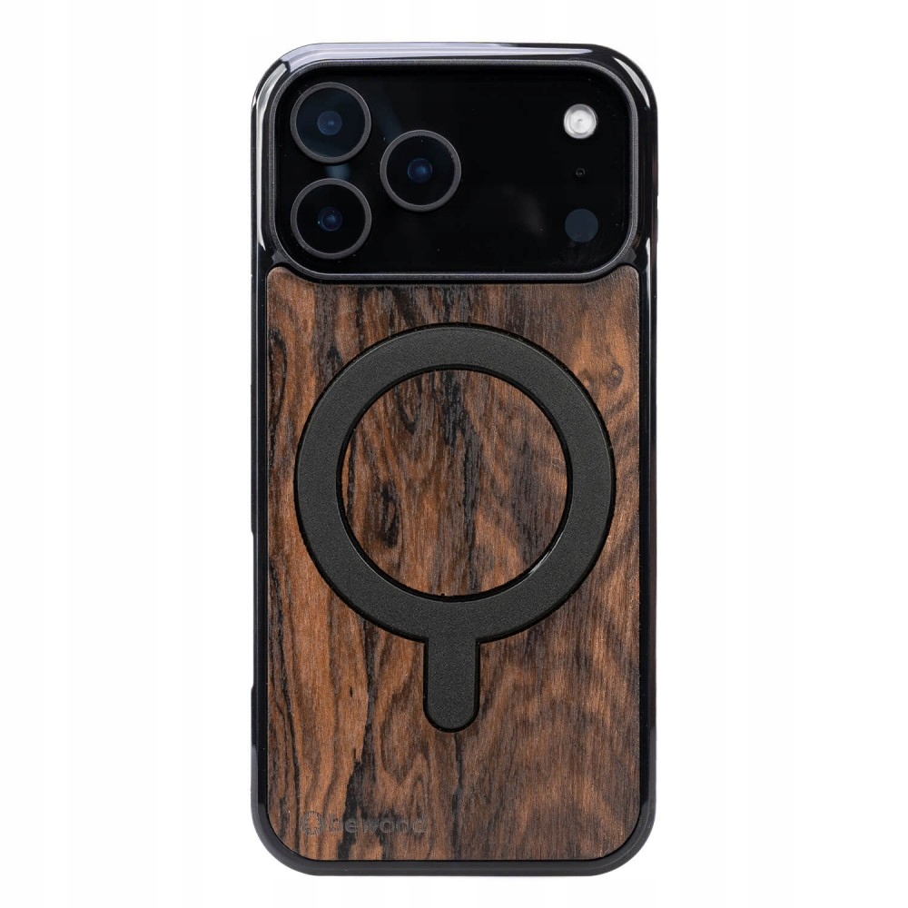 Dřevěné Pouzdro Bewood pro iPhone 17 Pro Max Ziricote s MagSafe