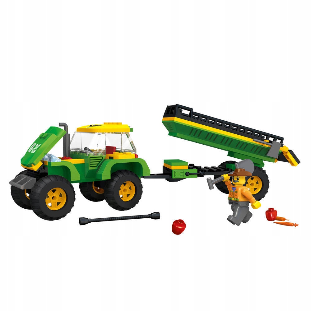 Klocki Blocki Traktor z przyczepą Farma KB0313 Rodzaj zestaw