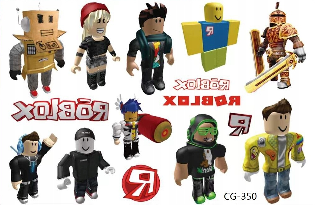 

Tatuaże zmywalne dla dzieci Roblox CG350