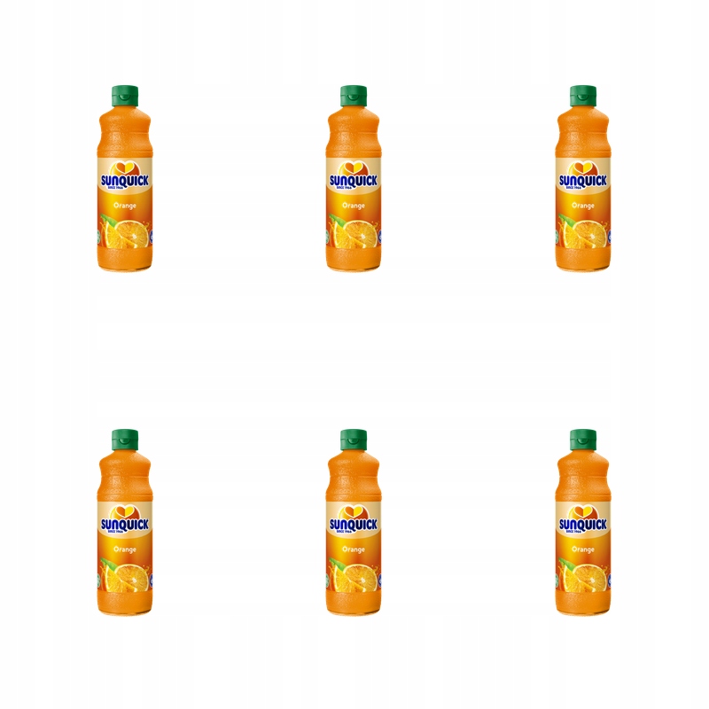 Sunquick koncentrat napoju o smaku pomarańczy 700 ml X6