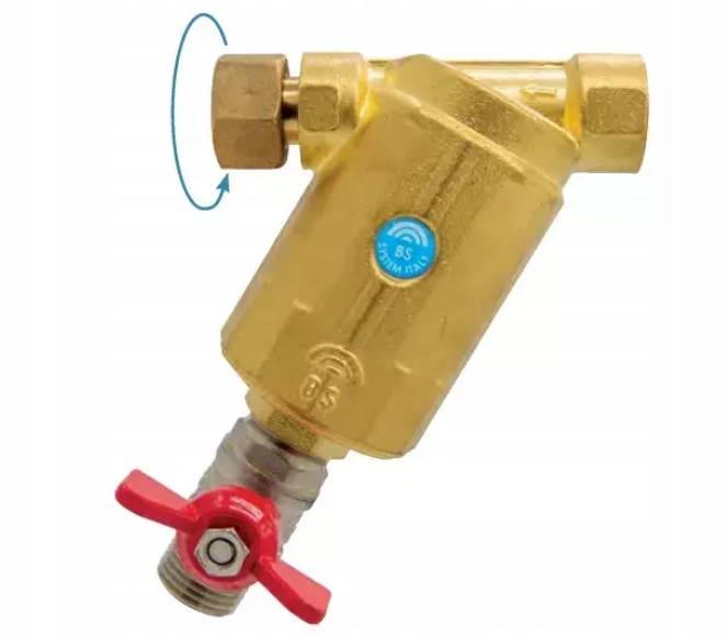 Mosazný sekční filtr 1/2"