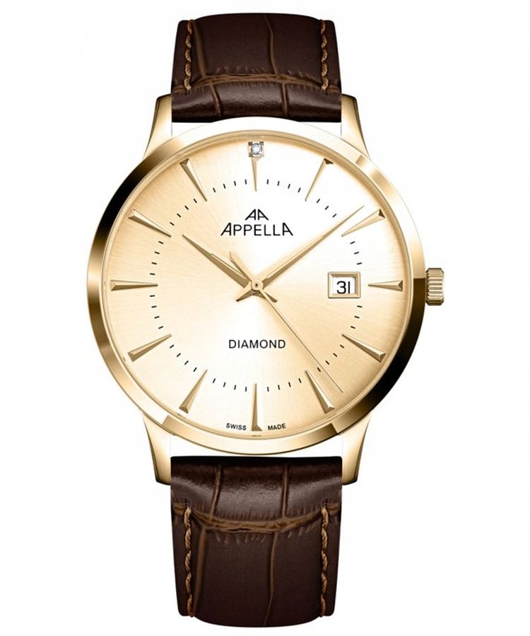 Pánské hodinky Appella Classic Diamond