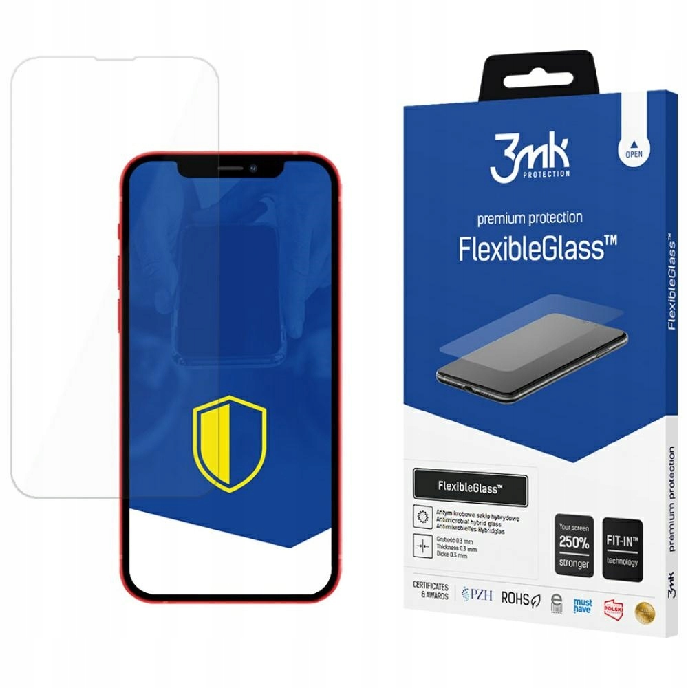 Szkło hybrydowe 3mk FlexibleGlass™ na iPhone 13 3mk Protection