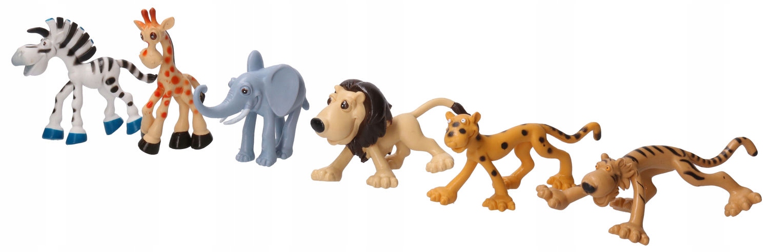 

Figurki zwierzęta safari z Madagaskaru 4498
