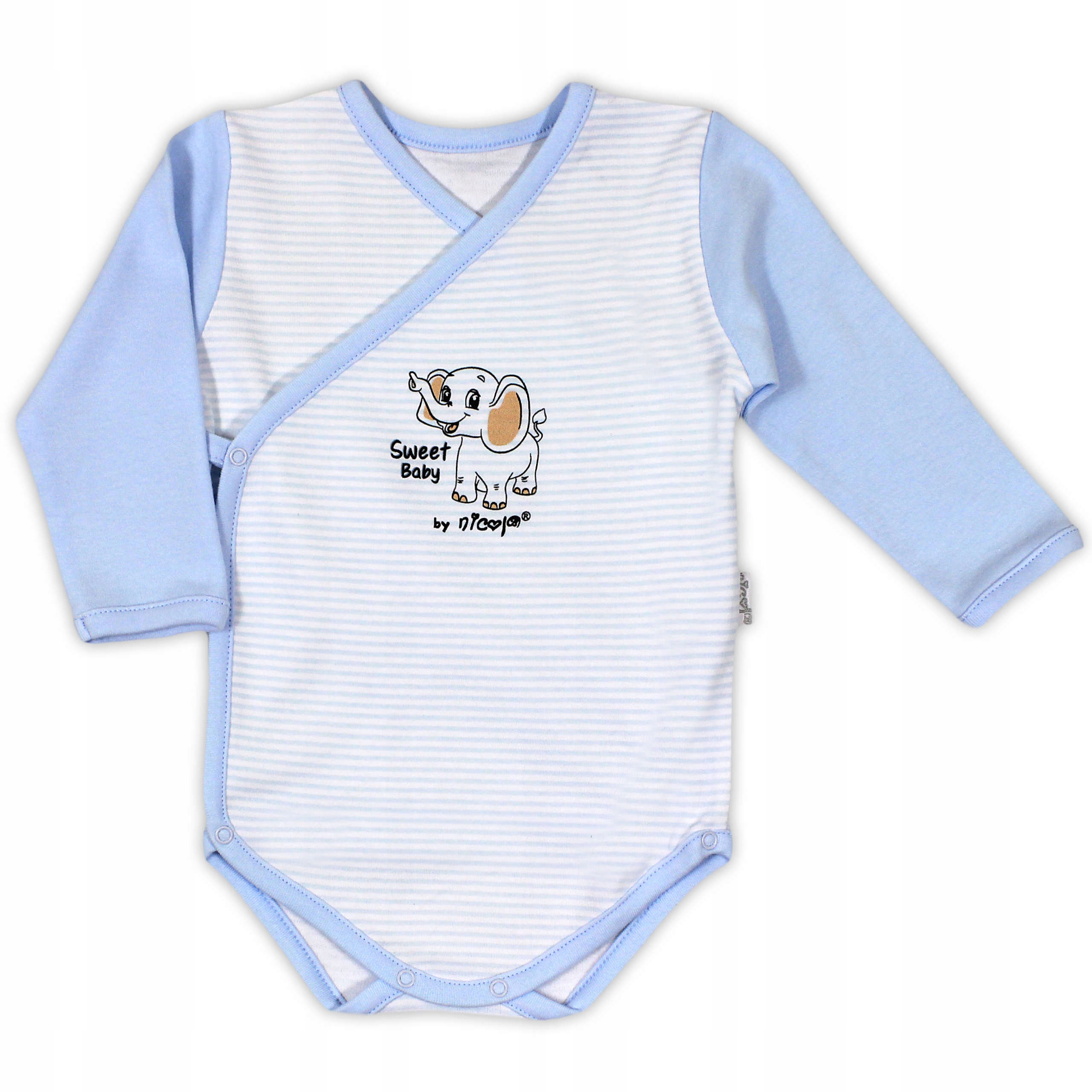 

Body Kopertowe Długi Rękaw 68 słonik