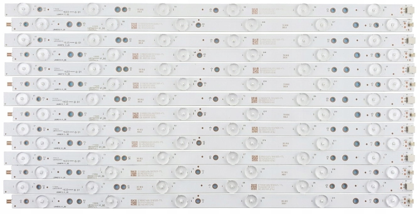 Listwy Led do Tv Philips 49PUS6561 49PUS6501 49PUS6581 49PUS6551 klej