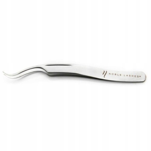 Pinzeta na řasy Metallic Round Noble Lashes