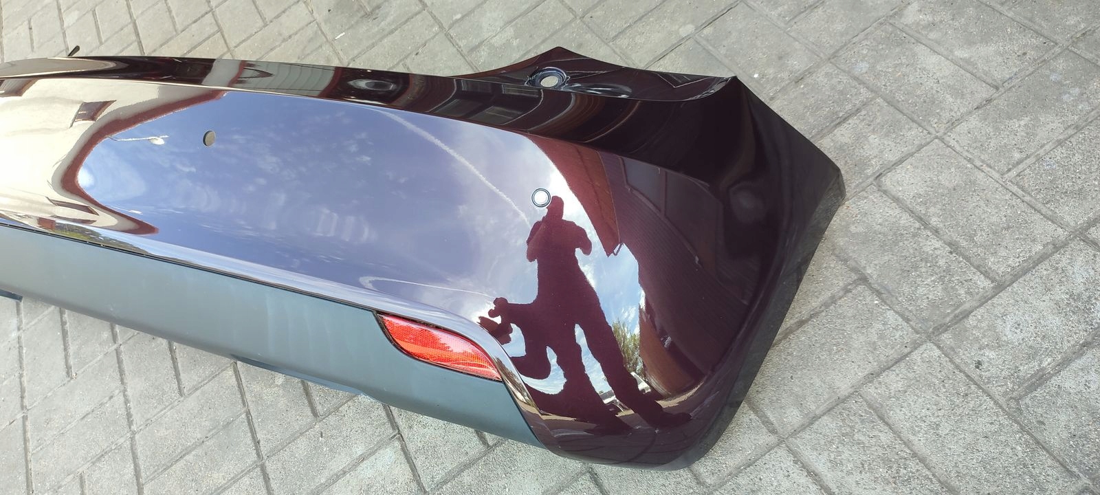 bumper rear part rear PDC Audi A1 8X LY4S 3D
