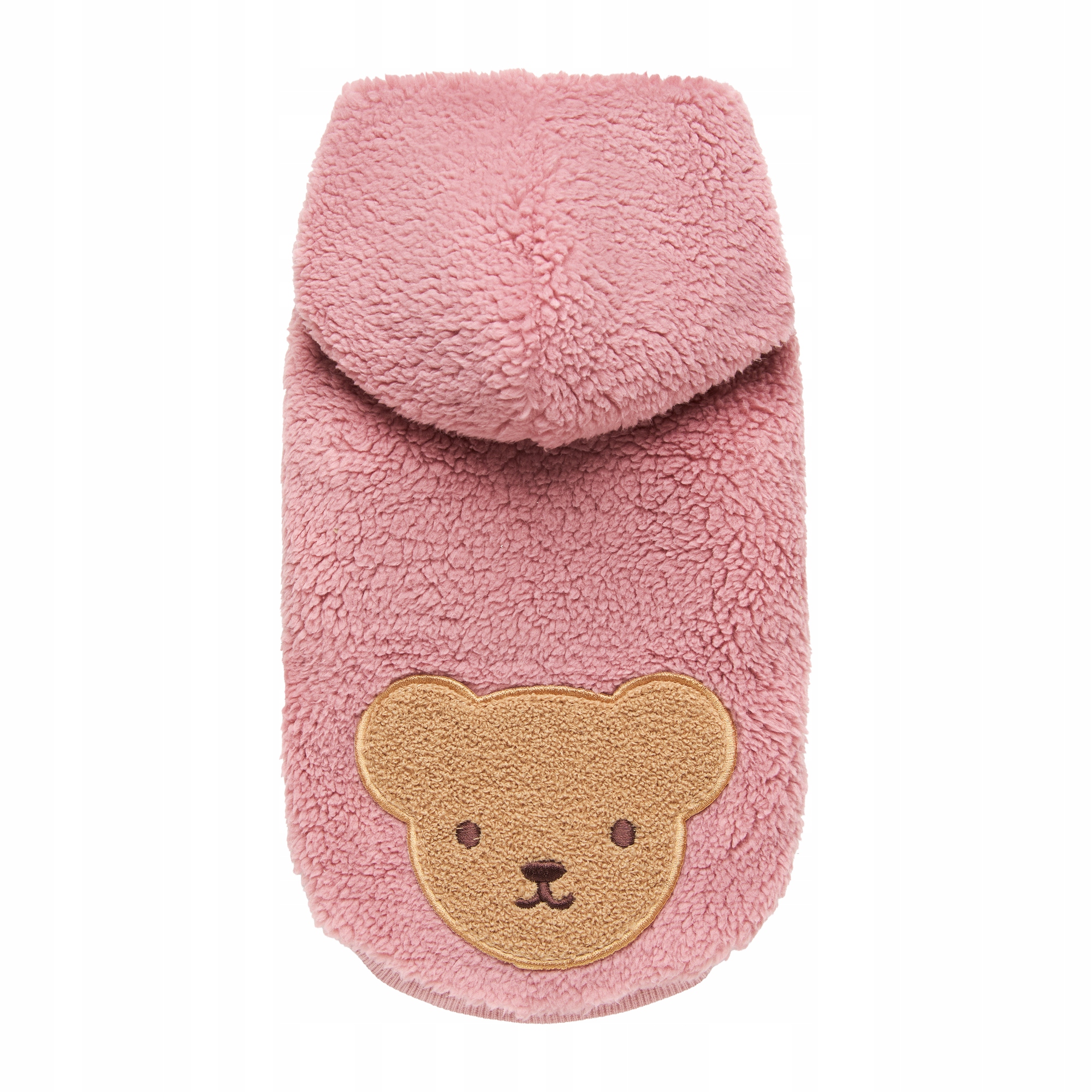 Levně Púová mikina Teddy růžová Chloe's Home velikost: M