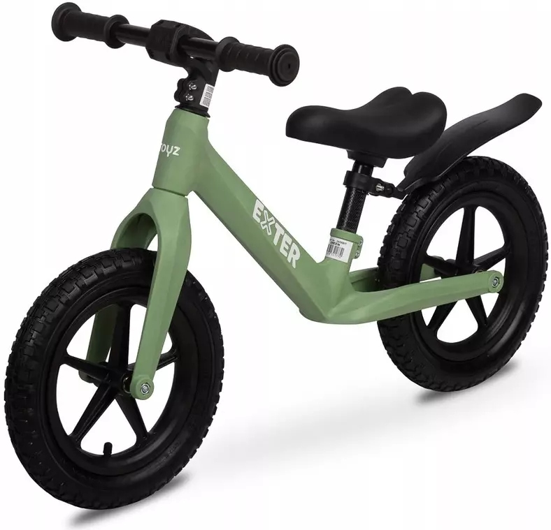 Dziecięcy Rowerek Biegowy Lekki Exter Green
