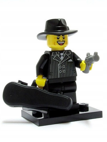Lego Figurka Minifigures série 5 Gangster col079 col05-15 Nová Sáček