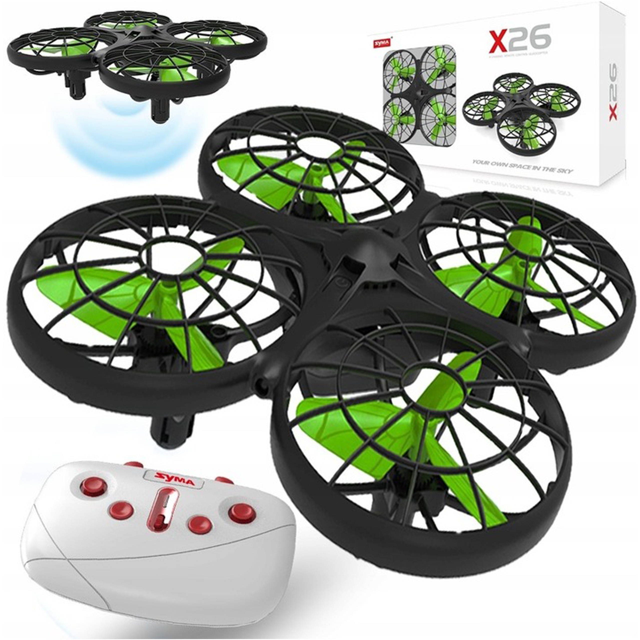 Dron Syma Inteligentní Rc Dron Syma x26 70 m 380 mAh