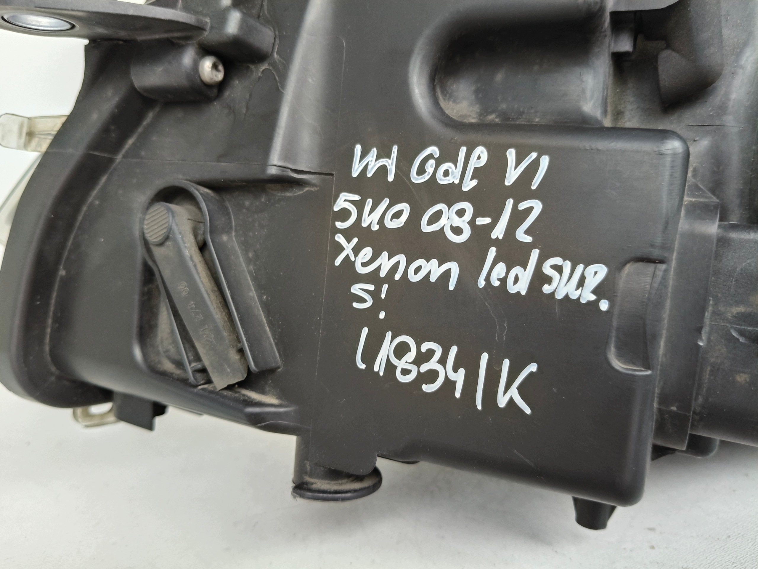light right REFLEKTOR VW GOLF VI 6 5K 5K0 08-12 XENON LED positioning
