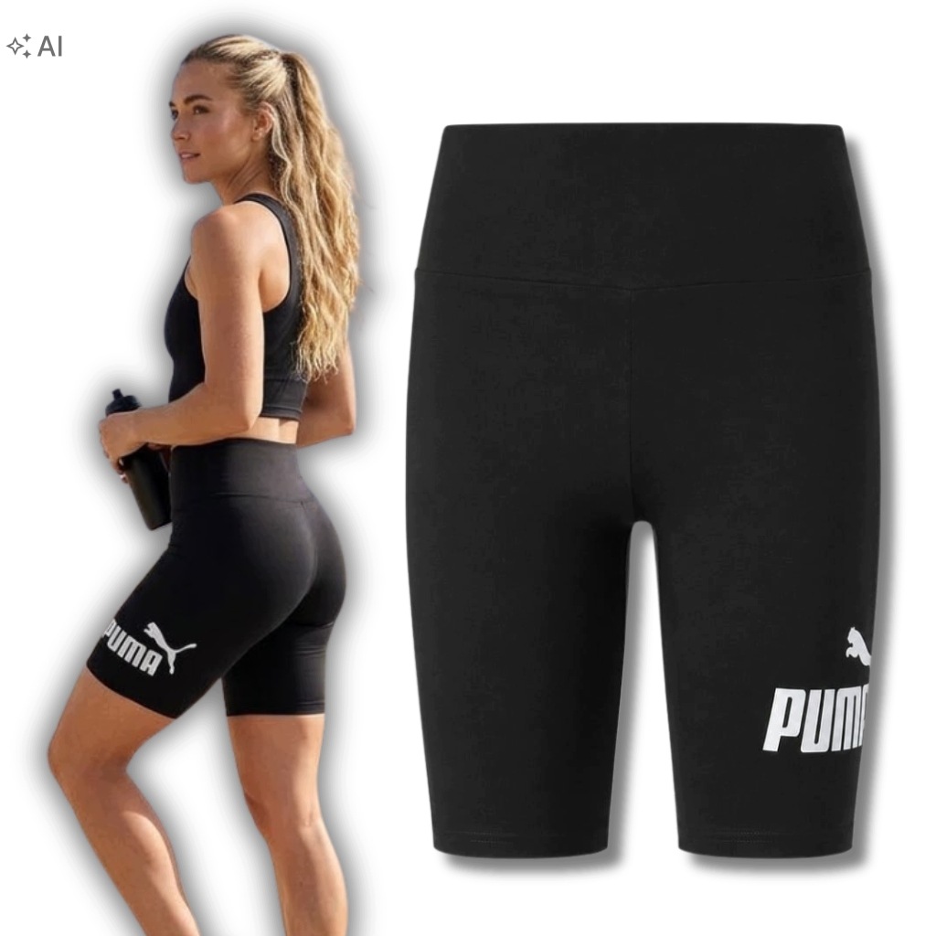 Spodenki damskie Legginsy Krótkie Kolarki Puma Ess 7" 848347-01 Czarne S