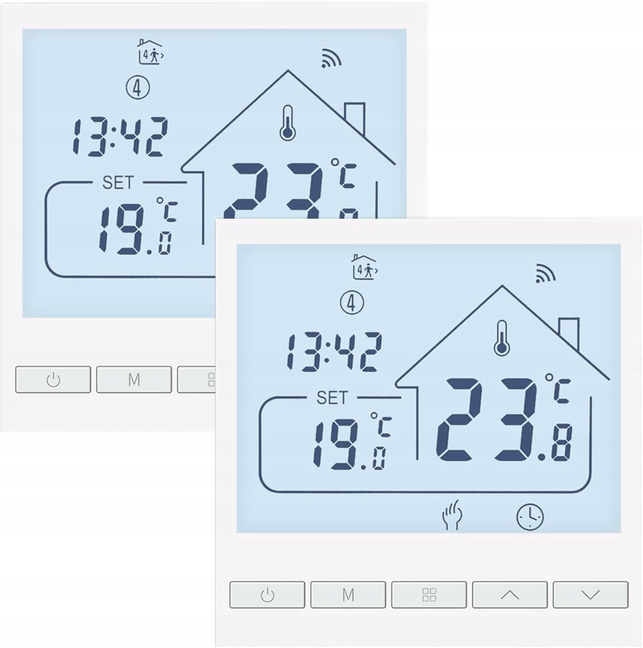 Termostat na podlahové vykurovanie Beok Tuya WiFi do vody Alexa 3A