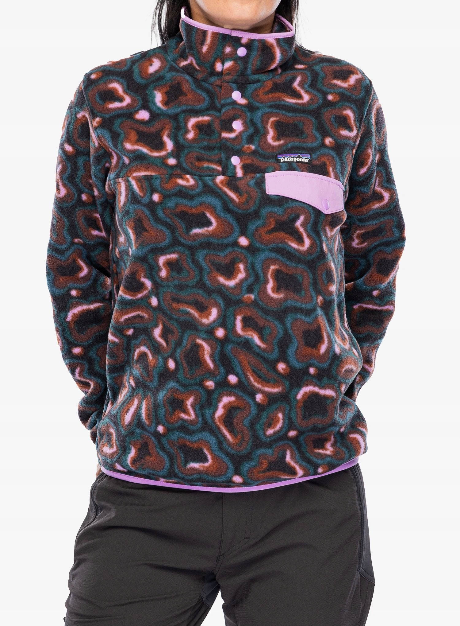 Bluza polarowa damska Patagonia Lightweight Synch Snap-T PulloveR
