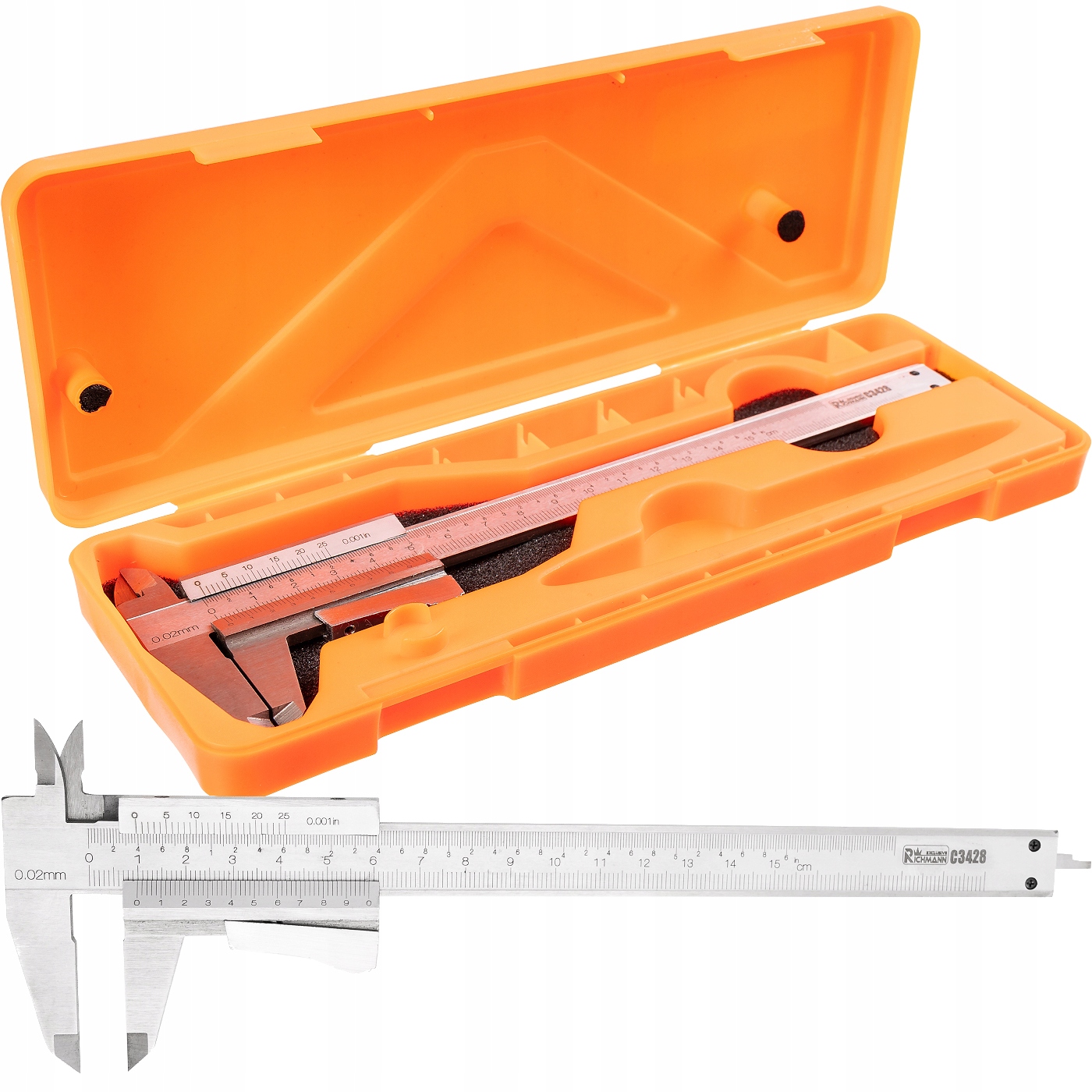 

Suwmiarka Analogowa Noniuszowa 150mm Etui Richmann