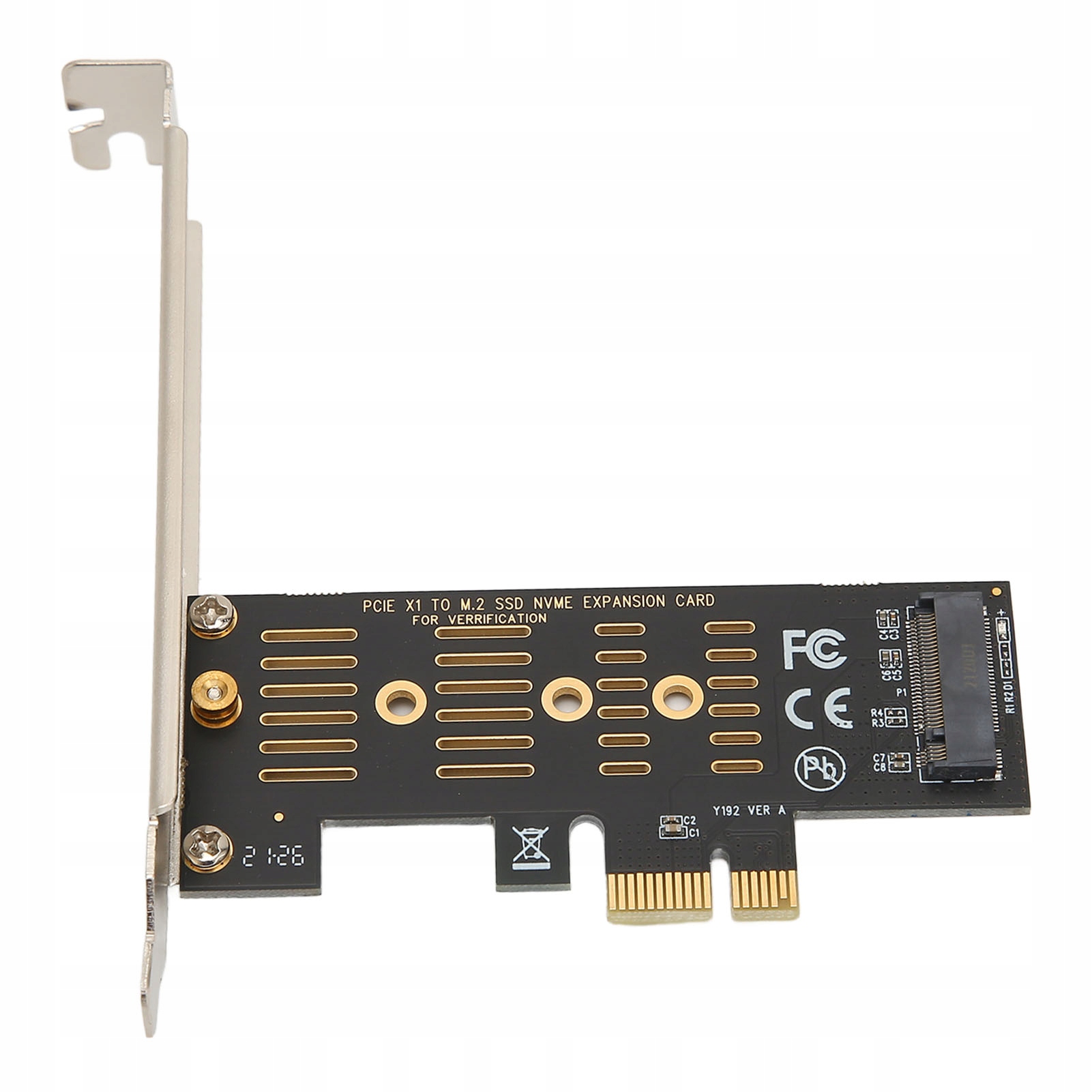 ADAPTER PCI-E M.2 NVME KEY M DO PCI-E X1 SSD