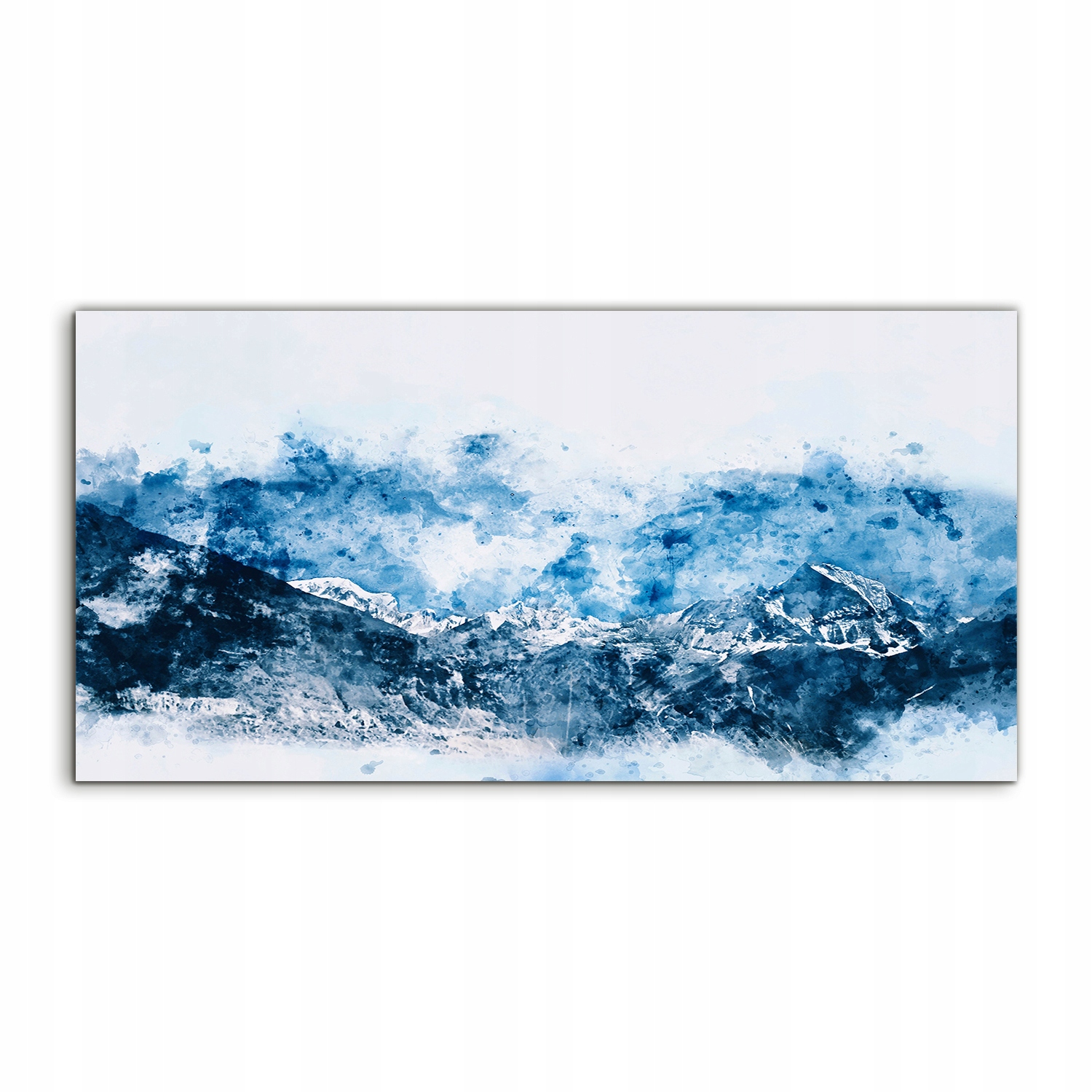 

Obraz akryl 120x60 z nadrukiem Góry Akwarele Zima