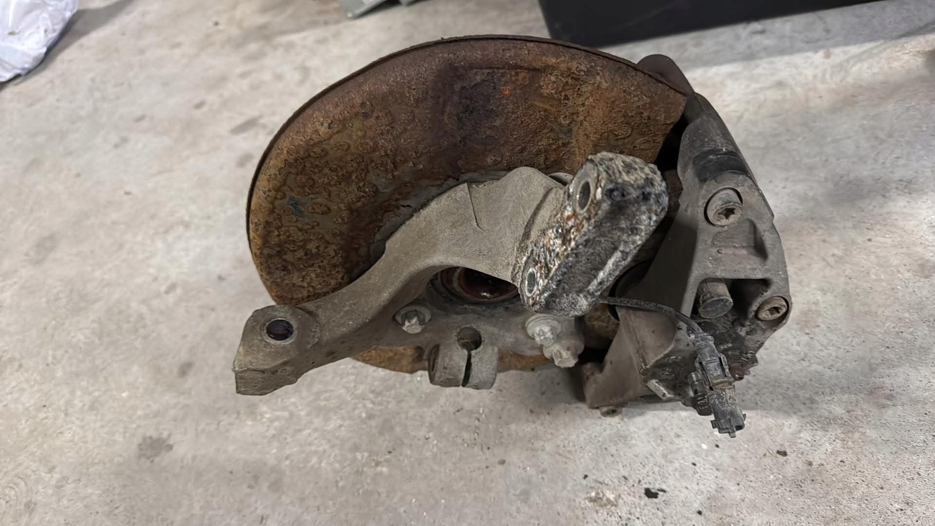Saab 9-3 93 02-11r caliper left right front SWAP 314mm KOMPLET calipers aero