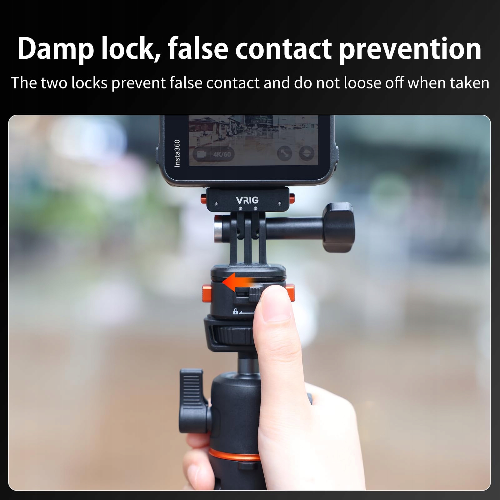 VRIG Zestaw Akcesoriów Do Gopro Hero Magnetyczny Adapter Szybkozłączka — miniatura 6