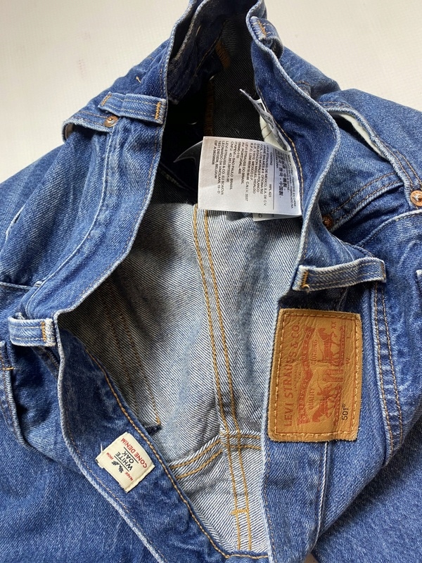 Levi's 501 White Oak Cone Denim oryginalne LEVIS Spodnie