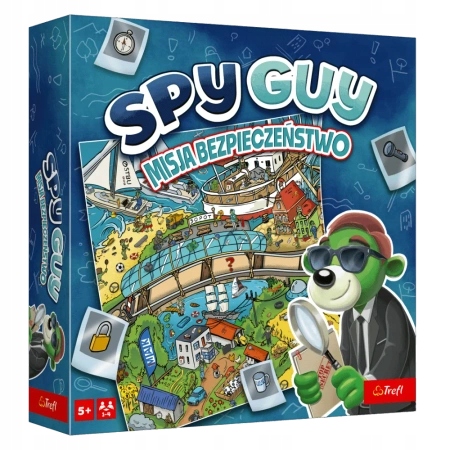 Spy Guy. Rodzina Treflików. Misja bezpieczeństwo Trefl