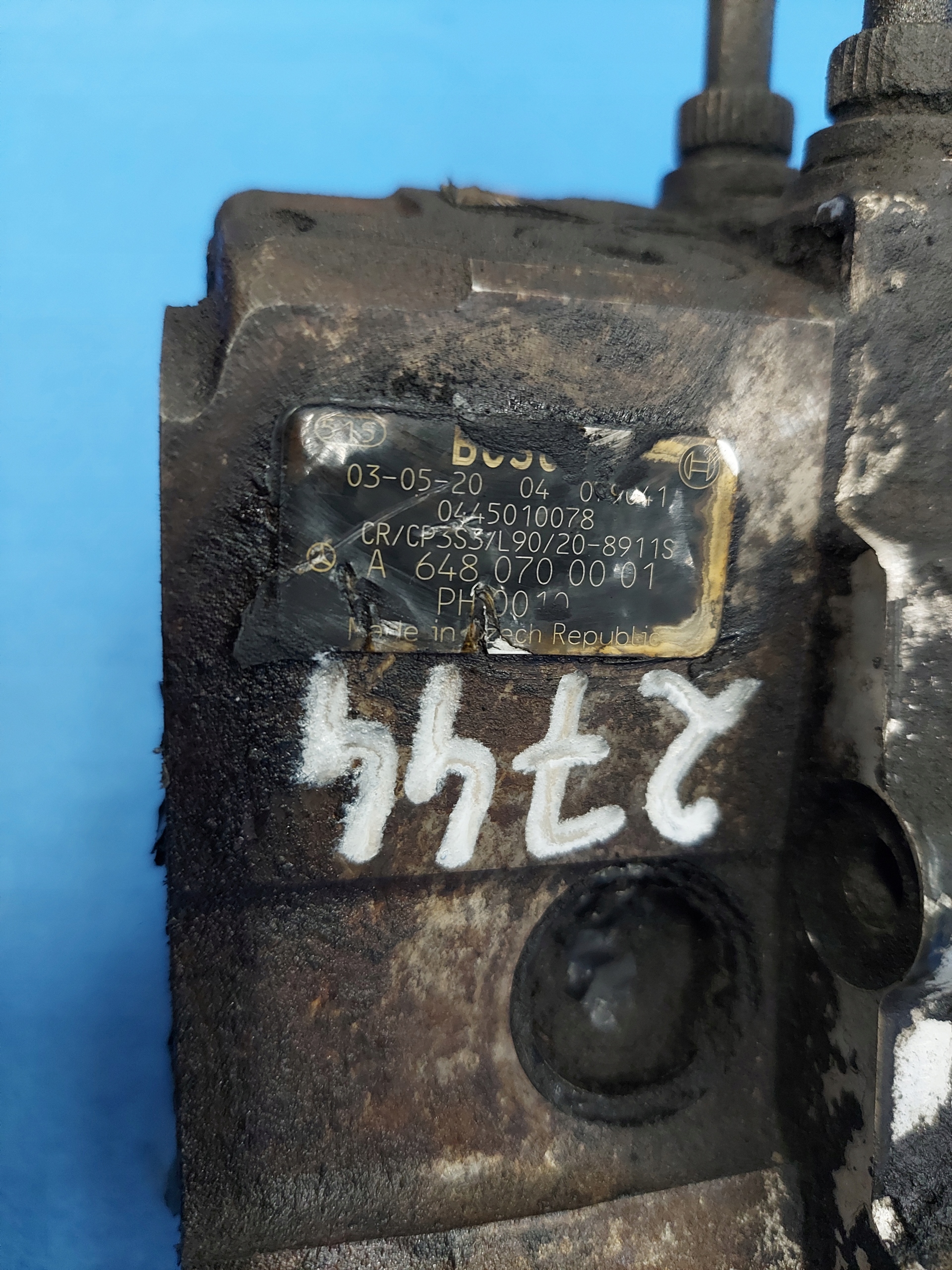 injection pump W211 2.2 DCI 0445010078
